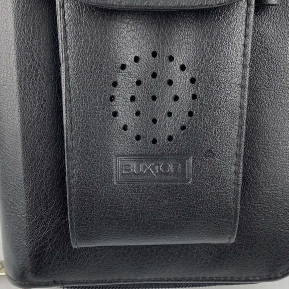 Buxton Wallet Binder Organizer Combo Black - Picture 4 of 15